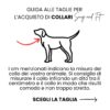 Collare cane Snug and Fit,  DEW, Vera Pelle, Made in Italy, borchie pietra nera e strass - immagine 6
