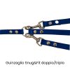 Guinzaglio doppio e triplo Snugandfit in vera pelle - immagine 3