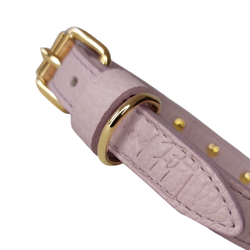 Collare cane LILAC in vera pelle colore lilla – Image 4