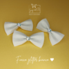 Fiocco cane Snug&Fit - bianco glitterato - confezione 3 pz - Image 2