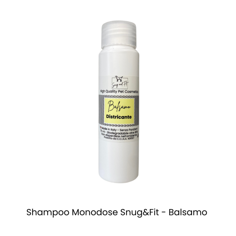Shampoo Monodose per cane e gatto naturale - immagine 6