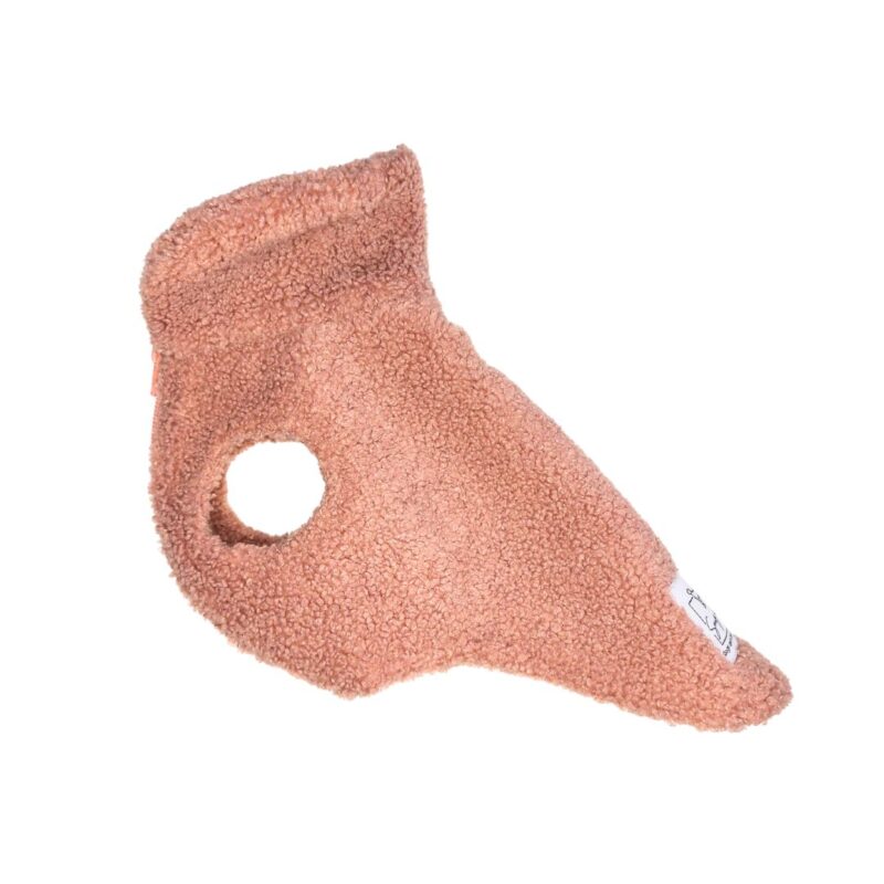 Cappottino per cani Snug&Fit in morbido Teddy - ROSA - Limited Edition - Realizzato a mano - immagine 2