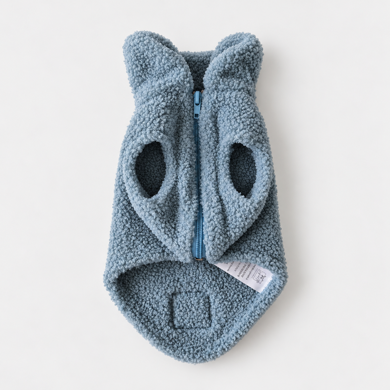 Teddy Celeste | Cappottino per cani | Limited Edition | Realizzato a Mano | Made in Italy - immagine 3