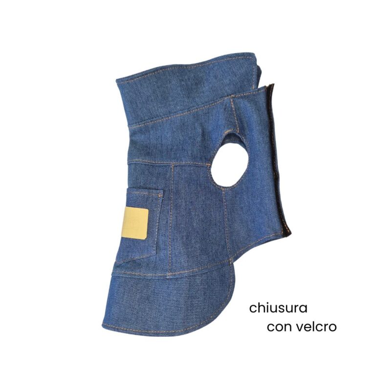 Giubbino Jeans per cani Snug&Fit - immagine 2