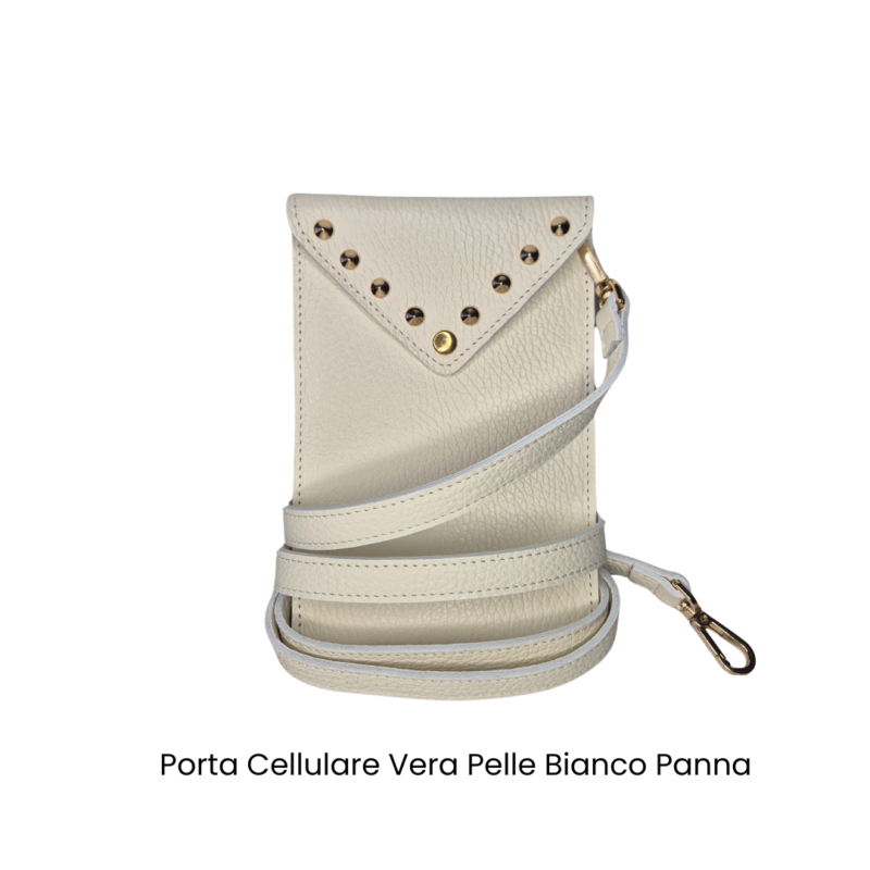 porta cellulare in vera pelle