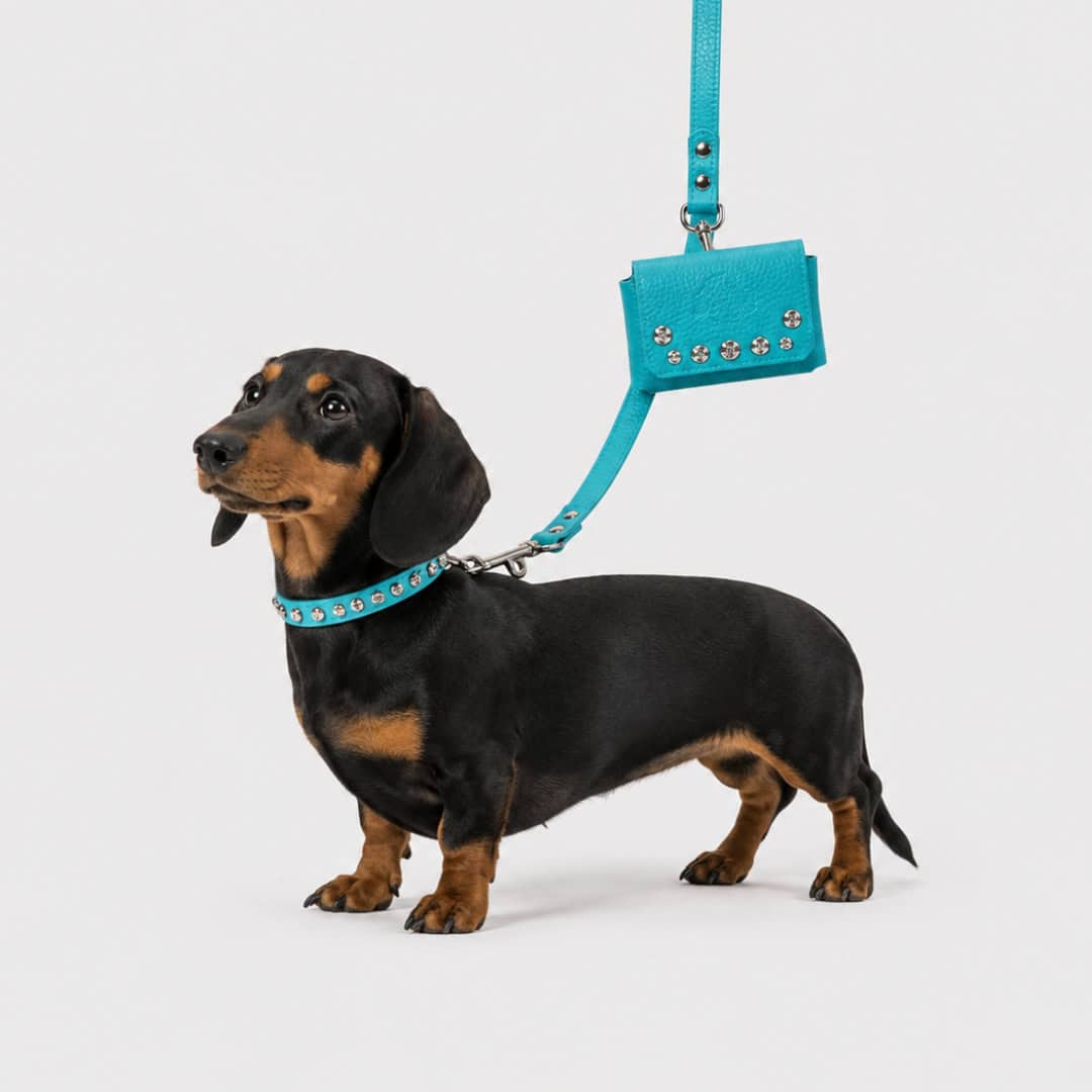 Diamond Tiffany | Portasacchetti Vera Pelle Tiffany e Swarovski - immagine 2